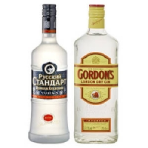 Russian Standard Vodka oder Gordons London Dry Gin