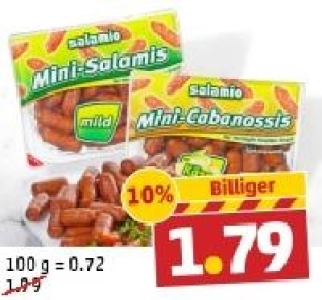 SALAMIO Mini-Salamis