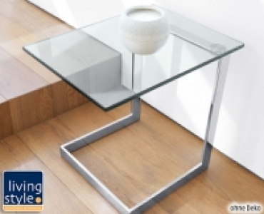 LIVING STYLE®Glas-Beistelltisch