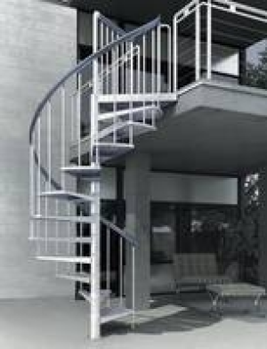 Außenspindeltreppe Gardenspin Ø 125 cm