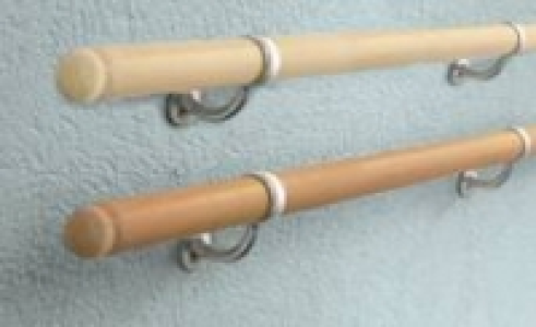 Handlauf-Set, V2A-Edelstahl (o. Abb.)