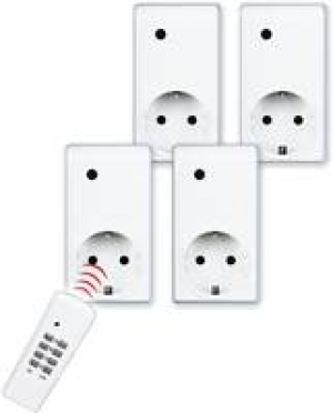 4er-Funksteckdosen-Set