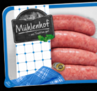 M&Uuml;HLENHOF Frische grobe Bratwurst 1.39&nbsp;&euro;