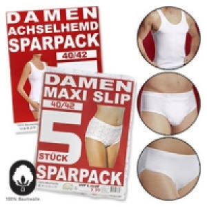 Damen- oder Herren-Achselhemden oder -Slips 10.00&nbsp;&euro;