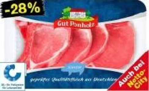 Gut Ponholz Schweine-Kotelett 2.99 €