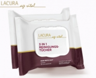 LACURA AGE VITAL/­LACURA FACE Reinigungstücher
