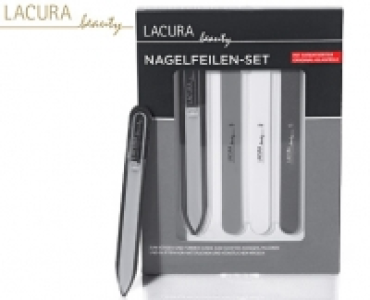 Aldi Süd  LACURA BEAUTY Nagelfeilen-Set, 4-teilig