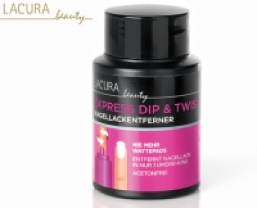LACURA BEAUTY Express Nagellackentferner dip & twist