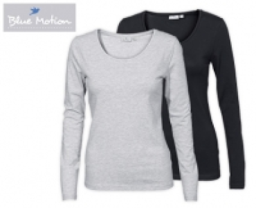 Aldi Süd  BLUE MOTION®Basic-Shirts, 2 Stück