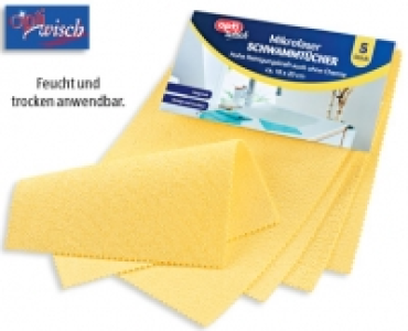 OPTIWISCH®5 Mikrofaser Schwammtücher