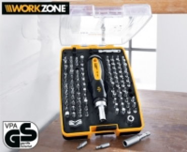 Aldi Süd  WORKZONE®Ratschen-Bit-Set, 101-teilig