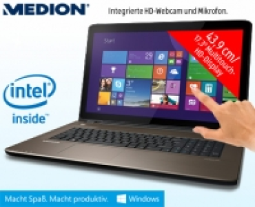 MEDION® AKOYA® E7416T (MD 99490)Multitouch-Notebook 43,9 cm/17,3 Zoll