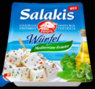 SALAKIS Schafk&auml;se W&uuml;rfel Mediterrane Kr&auml;uter