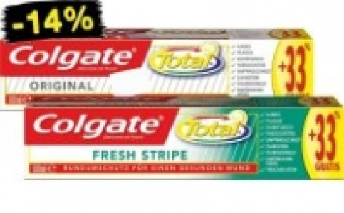 Colgate Total Zahncreme 1.49 €