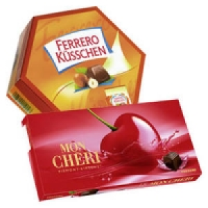 Mon Chéri oder Ferrero Küsschen 1.99 €