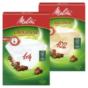 Melitta Filtert&uuml;ten Original 102 oder 1 x 4 1.49&nbsp;&euro;