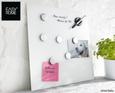 EASY HOME®Magnettafel aus Glas 8.99 €