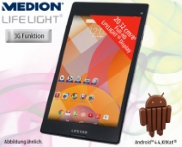 20,32 cm/8 Zoll Tablet-PC mit Android 4.4 MEDION® LIFETAB® S8312 (MD 98989