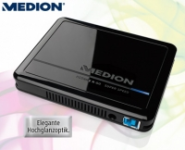 Externe 1.000 GB¹ (1 TB) Festplatte 6,35 cm/2,5 Zoll MEDION® P82759 (MD 90