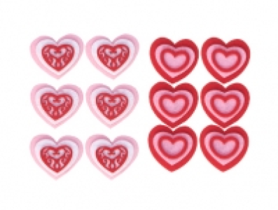 FILZHERZ ZUM AUFKLEBEN