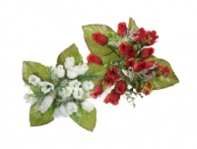 STRAUSS MIT K&Uuml;NSTLICHEN ROSEN