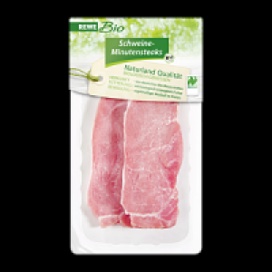 REWE Bio Schweine-Minutensteaks