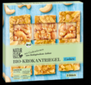 NATURGUT Bio-Krokantriegel