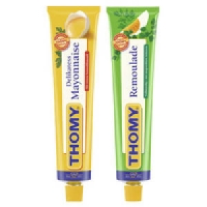 Thomy Delikatess-Mayonnaise, Remoulade, Rot-Weiß oder Meerrettich 1.19 €
