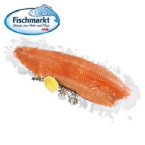 Frisches Lachsfilet