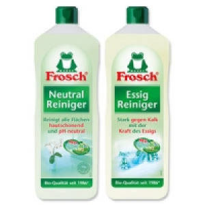 Frosch Essig- oder Neutral-Reiniger 1.11 €