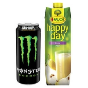 Monster Energy Drink oder Rauch happy day S&auml;fte oder Nektare