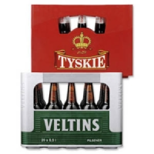 Veltins Pilsener oder Tyskie