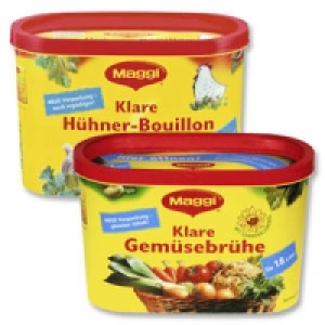 Maggi Gemüsebrühe, Klare Fleisch-Suppe, Klare Brühe oder Klare Hühner- 2.99 €