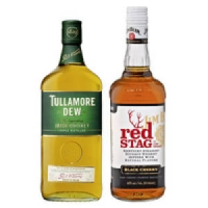 Tullamore Dew Irish Whiskey, Red Stag by Jim Beam oder Jim Beam Honey