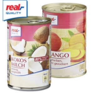 Kokosmilch, Mango, Lychees oder Ananas