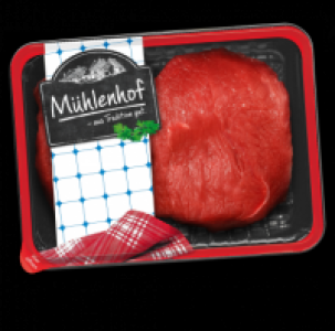 M&Uuml;HLENHOF Frische Rinder-H&uuml;ftmedaillons