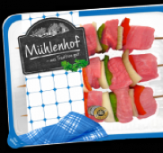 MÜHLENHOF Frische Schweine-Fleischspieße 3.69 €