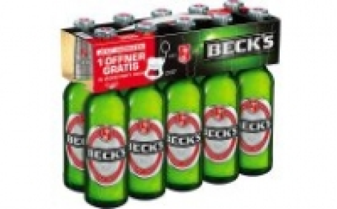 Becks Pils oder Gold 5.55&nbsp;&euro;