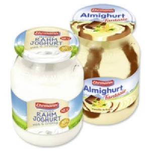 Ehrmann Rahmjoghurt oder Almighurt Fruchtjoghurt