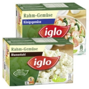 iglo Gem&uuml;se-Ideen, Rahm-Gem&uuml;se oder Mittelmeer-K&uuml;che 1.99&nbsp;&euro;