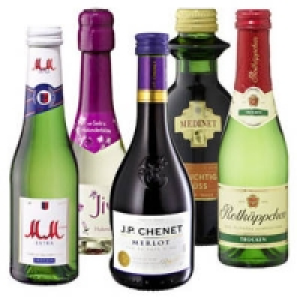 Rotk&auml;ppchen Sekt, MM-chen, J. P. Chenet, Medinet oder Jive Piccolo