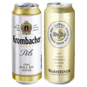 Krombacher oder Warsteiner Pils