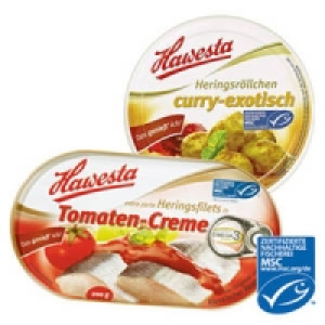 Hawesta Heringsfilets oder Röllchen 1.19 €