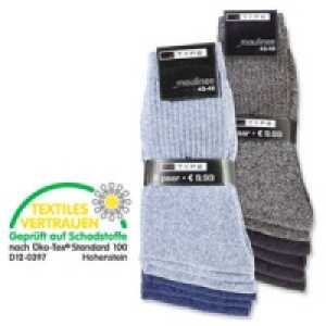 Herren-Moulineesocken