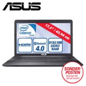 Notebook F751MA-TY163H mit Intel N2930 Quad-Core (4 x bis zu 2,16 GHz)