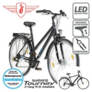 Z&Uuml;NDAPP Trekkingrad Silver 1.0 Herren oder Damen 28er