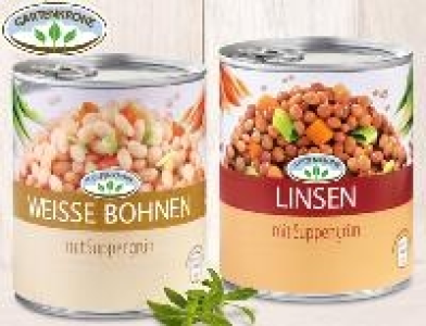 Gartenkrone Weiße Bohnen oder