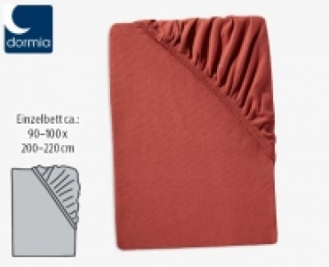 DORMIA®Jersey-Spannbetttuch mit Elasthan