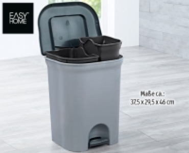 EASY HOME®Tretabfalleimer, Kunststoff