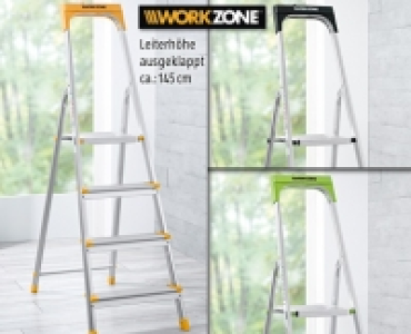 WORKZONE®Haushaltsleiter, 4-stufig 24.99 €